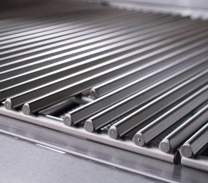 Blaze Premium LTE+ 40-Inch 5-Burner Built-In Natural Gas Grill | Stainless Steel Outdoor BBQ with Rear Infrared Burner, LED Control Knobs &