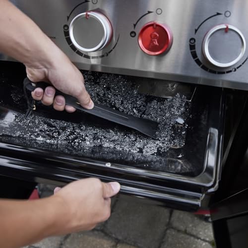 Weber Genesis S-335 Liquid Propane Gas Grill for Outdoor Cooking, Stainless Steel, 3 Burners and 1 Side Burner – Stainless Steel Cooking Grates