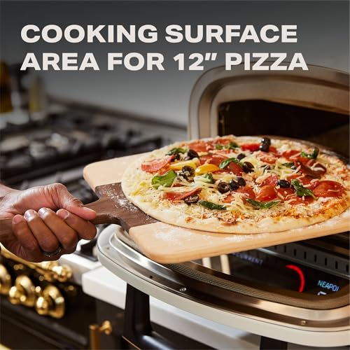 Current® Model P Electric Pizza Oven Indoor & Outdoor, 850°F Countertop Oven, No Turning Required, Perfect Pizza Every Time, Smart App Control